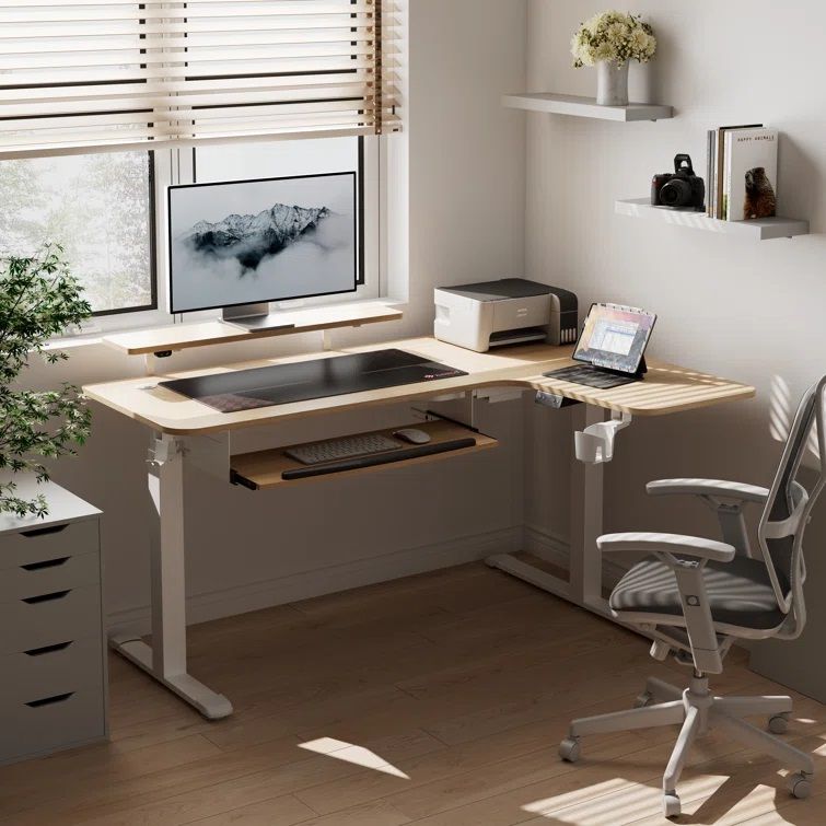 Eureka Ergonomic Corner L Shaped Standing Desk thumbnail 2