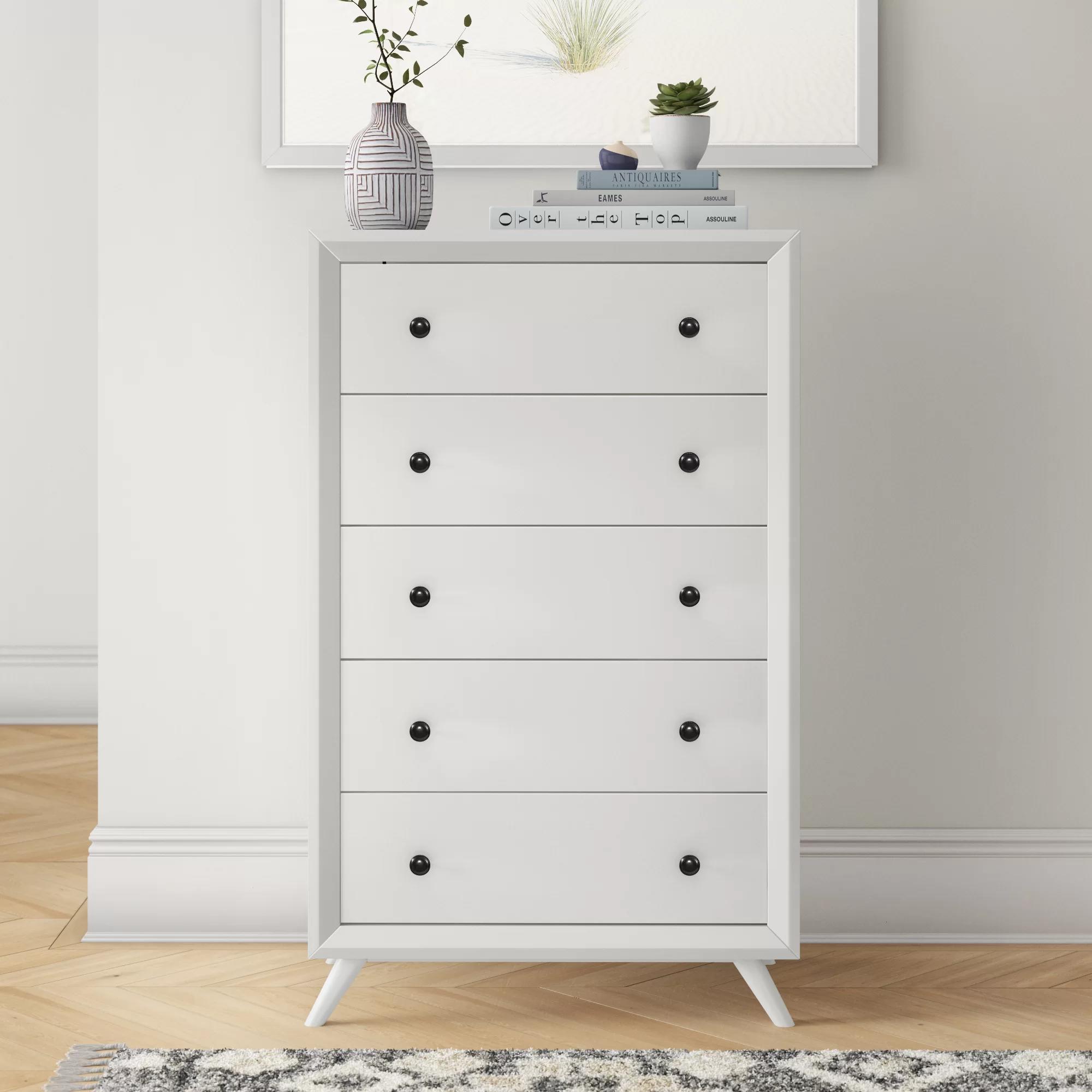 Janey 5 Drawer Dresser thumbnail 6