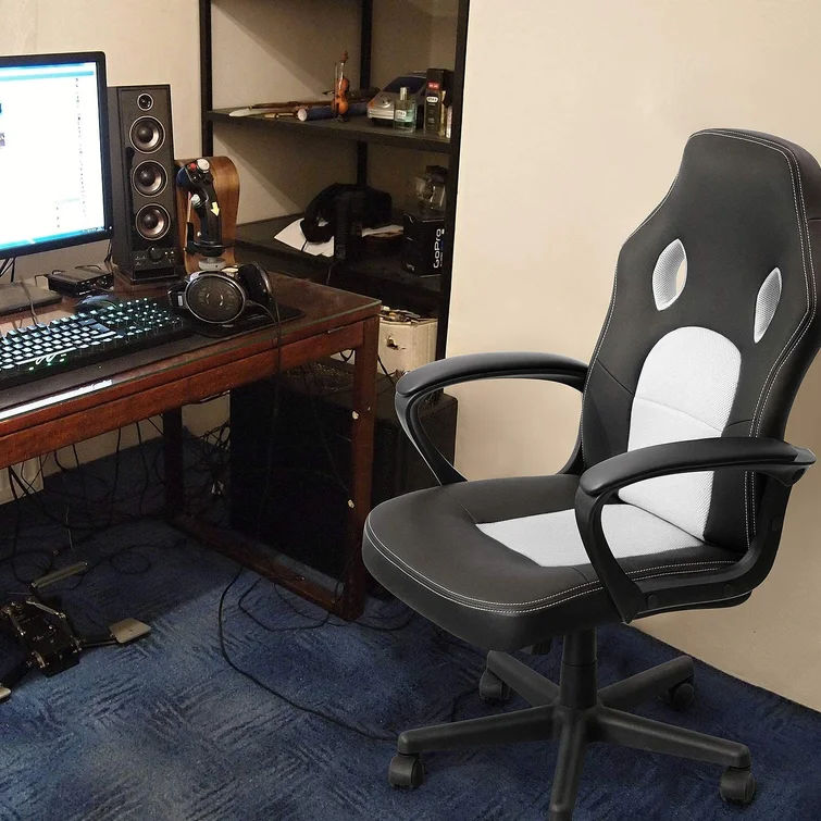 PC and Racing Ergonomic Gaming Chair thumbnail 2