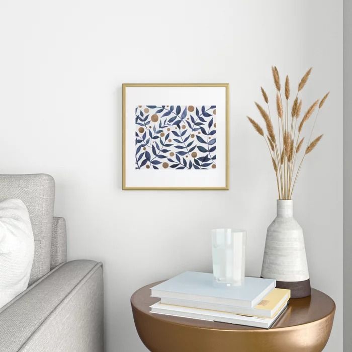 Watercolor berries and branches Art Print thumbnail 2