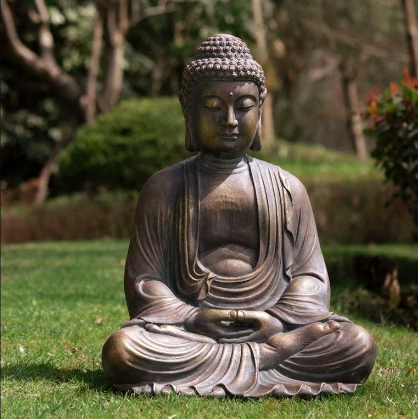 MGO Meditating Buddha Statue thumbnail 2