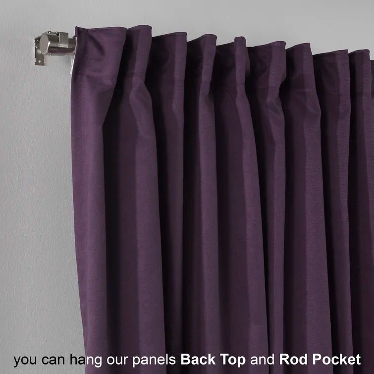 Faux Velvet Decorative Window Curtain thumbnail 3