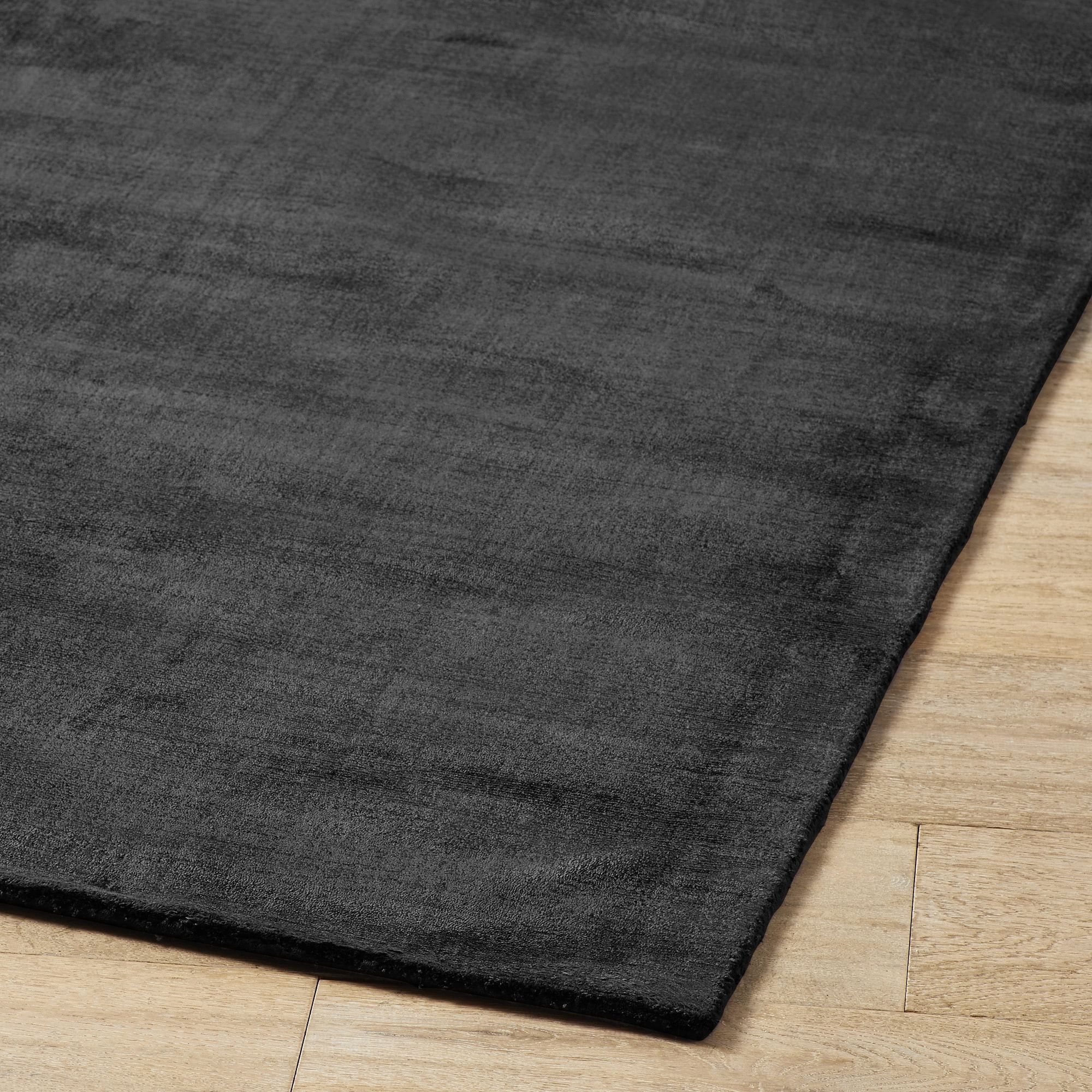 Solid Viscose Rug 7x10 thumbnail 3