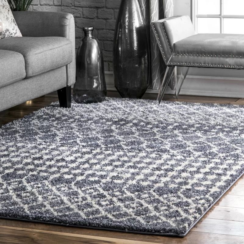Willisville Machine Woven Gray Rug 10x14 thumbnail 3