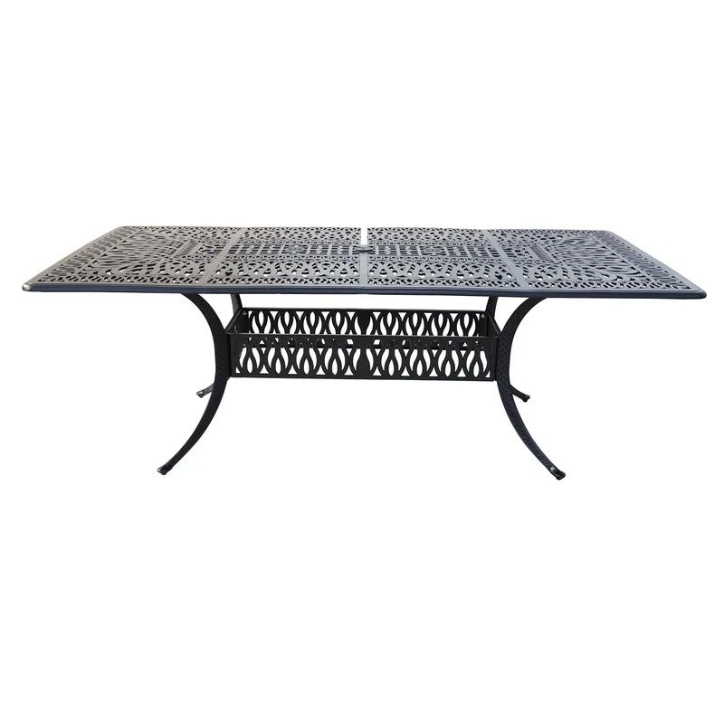 Bronwyn Metal Outdoor Dining Table thumbnail 3