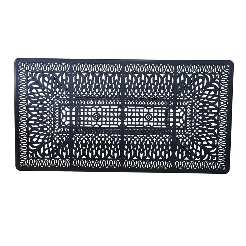Bronwyn Metal Outdoor Dining Table thumbnail 4