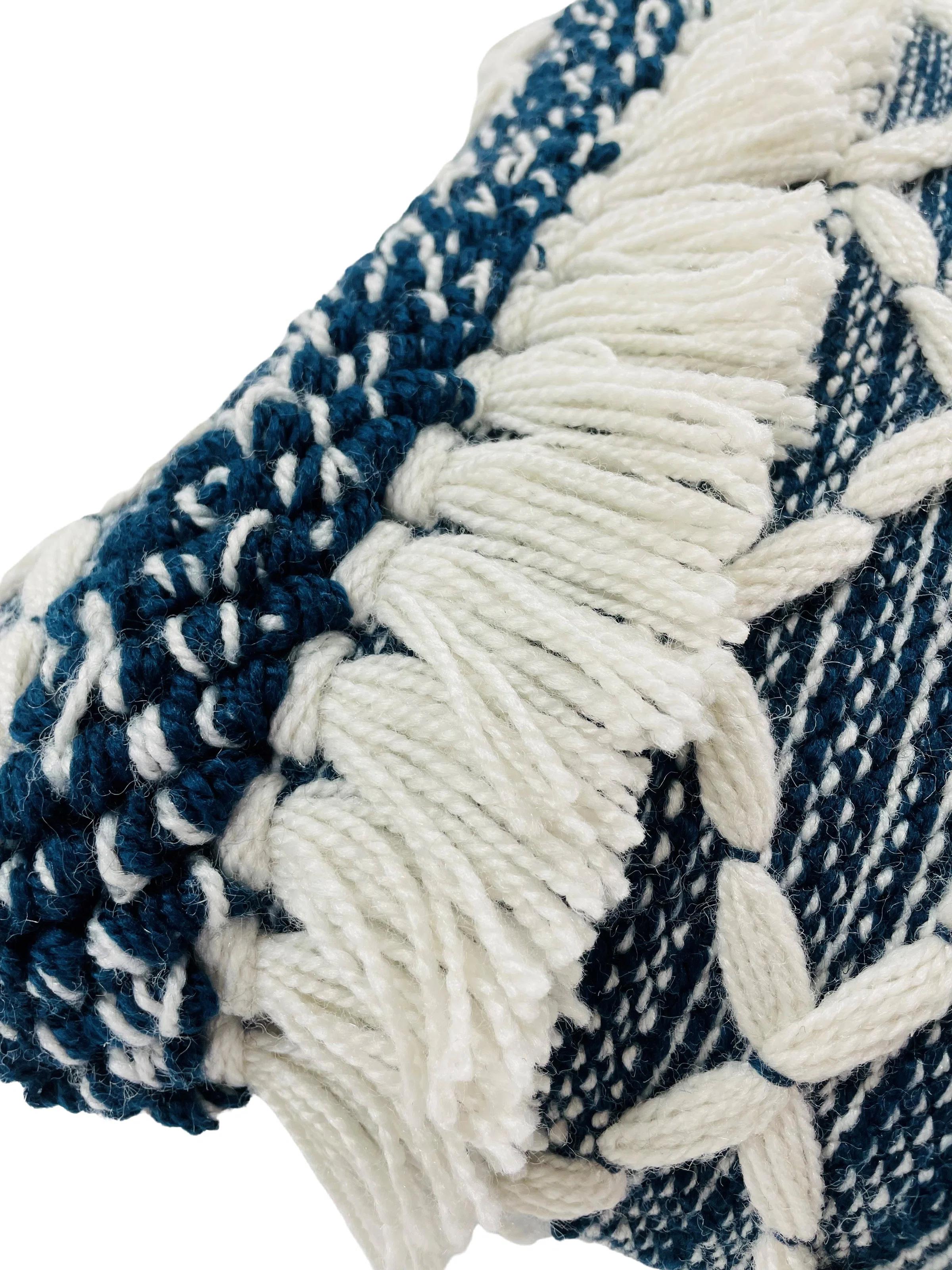 Kestner Fringed Throw Pillow with Insert-17"x17" thumbnail 6