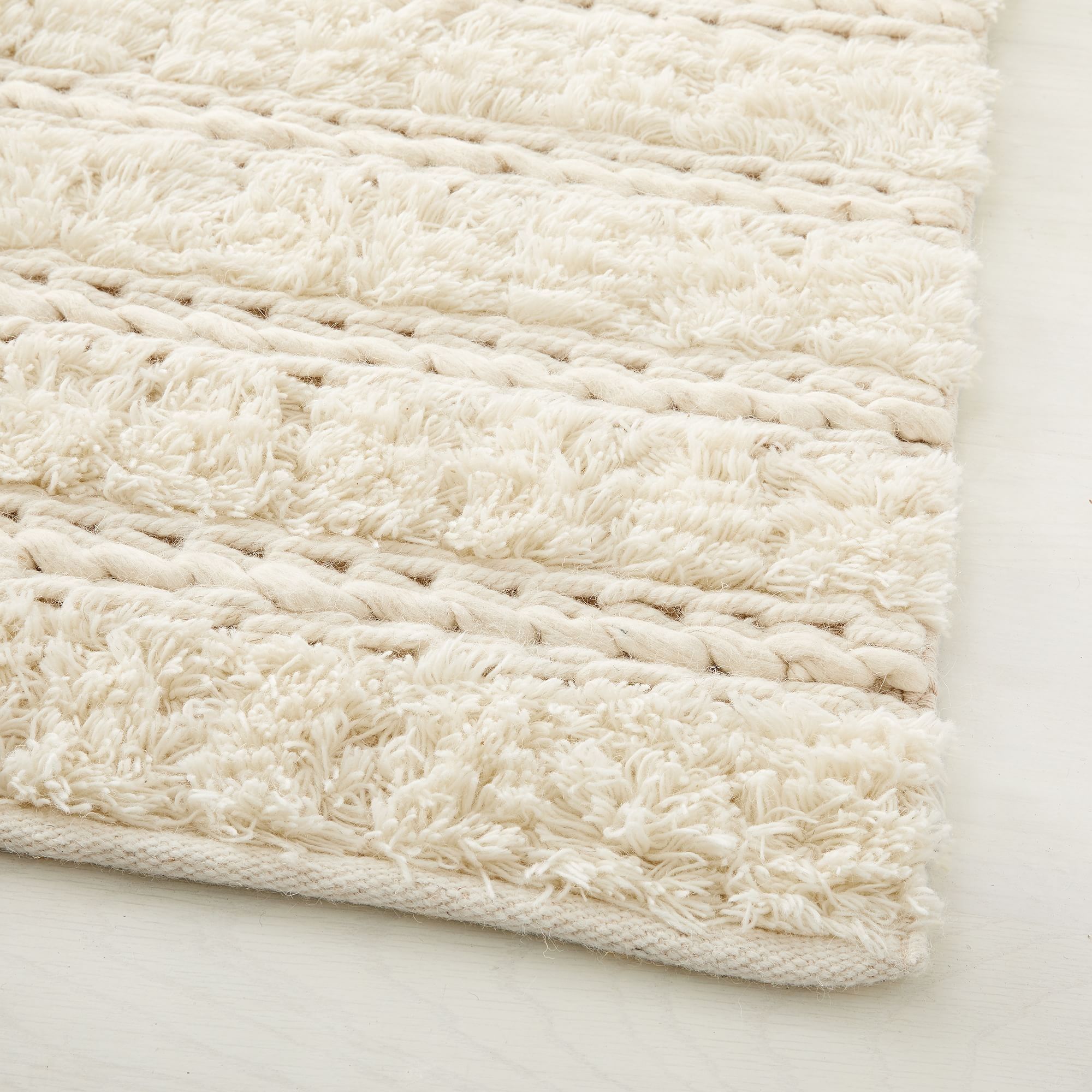 Braid Stripe Sweater Rug 8x10 thumbnail 3