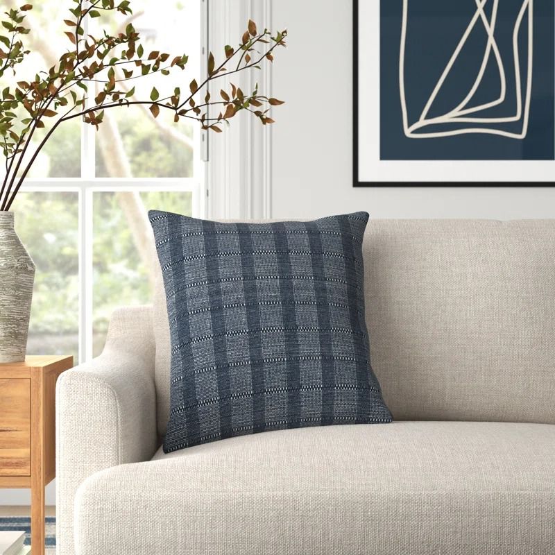 Mellie Striped Throw Pillow 22x22 thumbnail 2