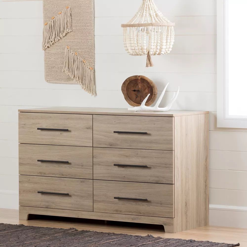 Primo Dresser Rustic Oak - South Shore thumbnail 2