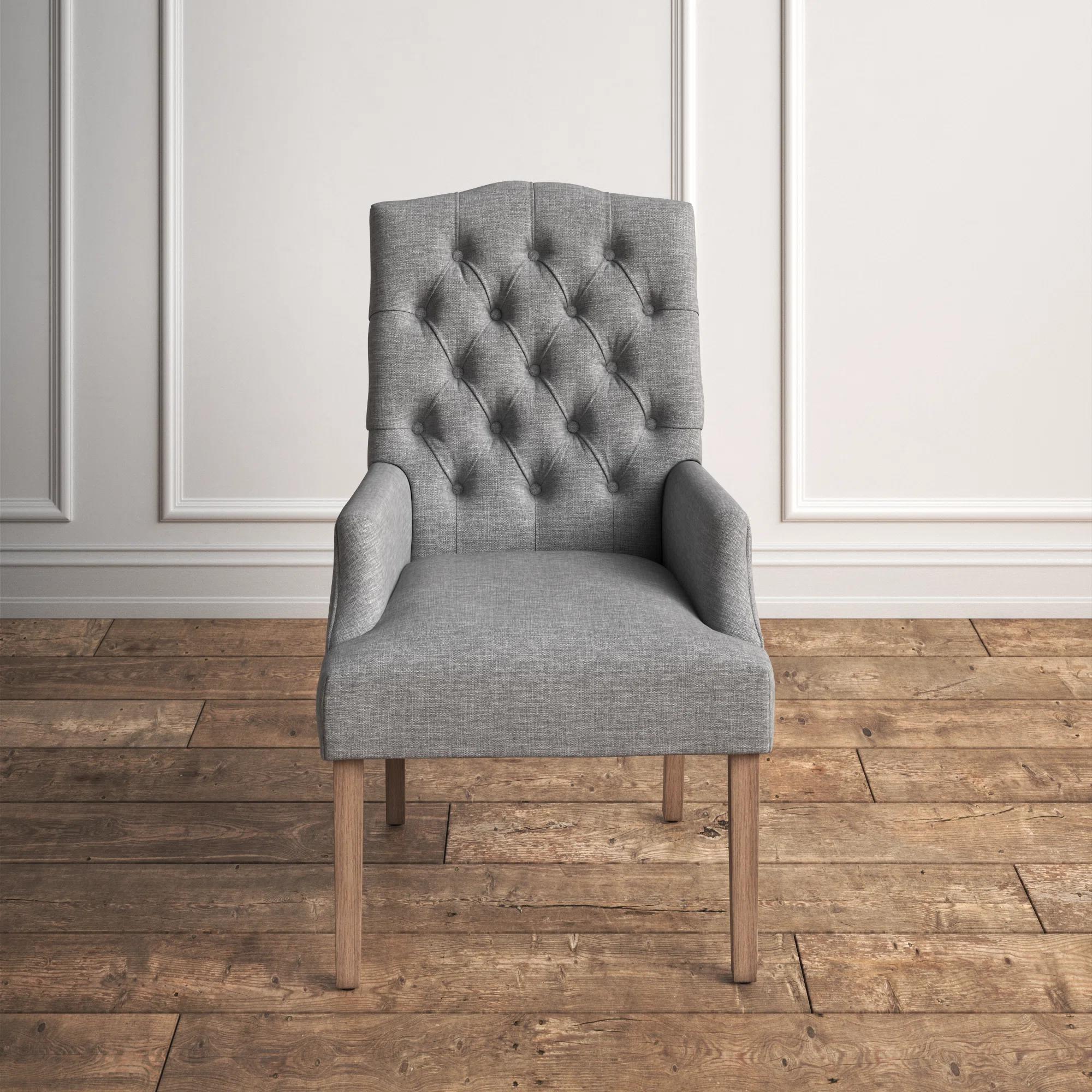 Lila Tufted Arm Chair thumbnail 3