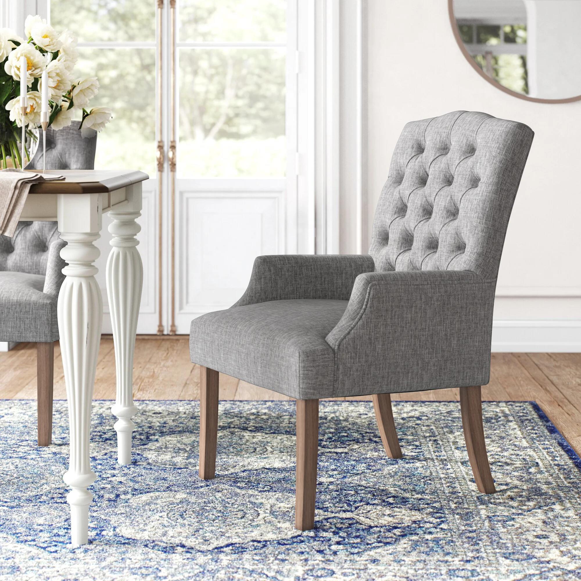 Lila Tufted Arm Chair thumbnail 7