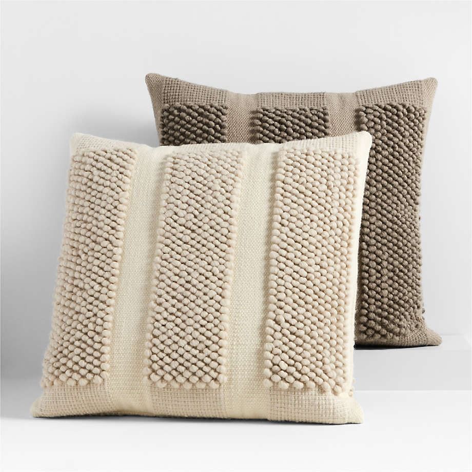 Bubble Handwoven Wool 23"x23 thumbnail 4