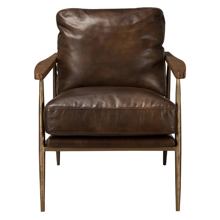 Arnold Leather Armchair thumbnail 3