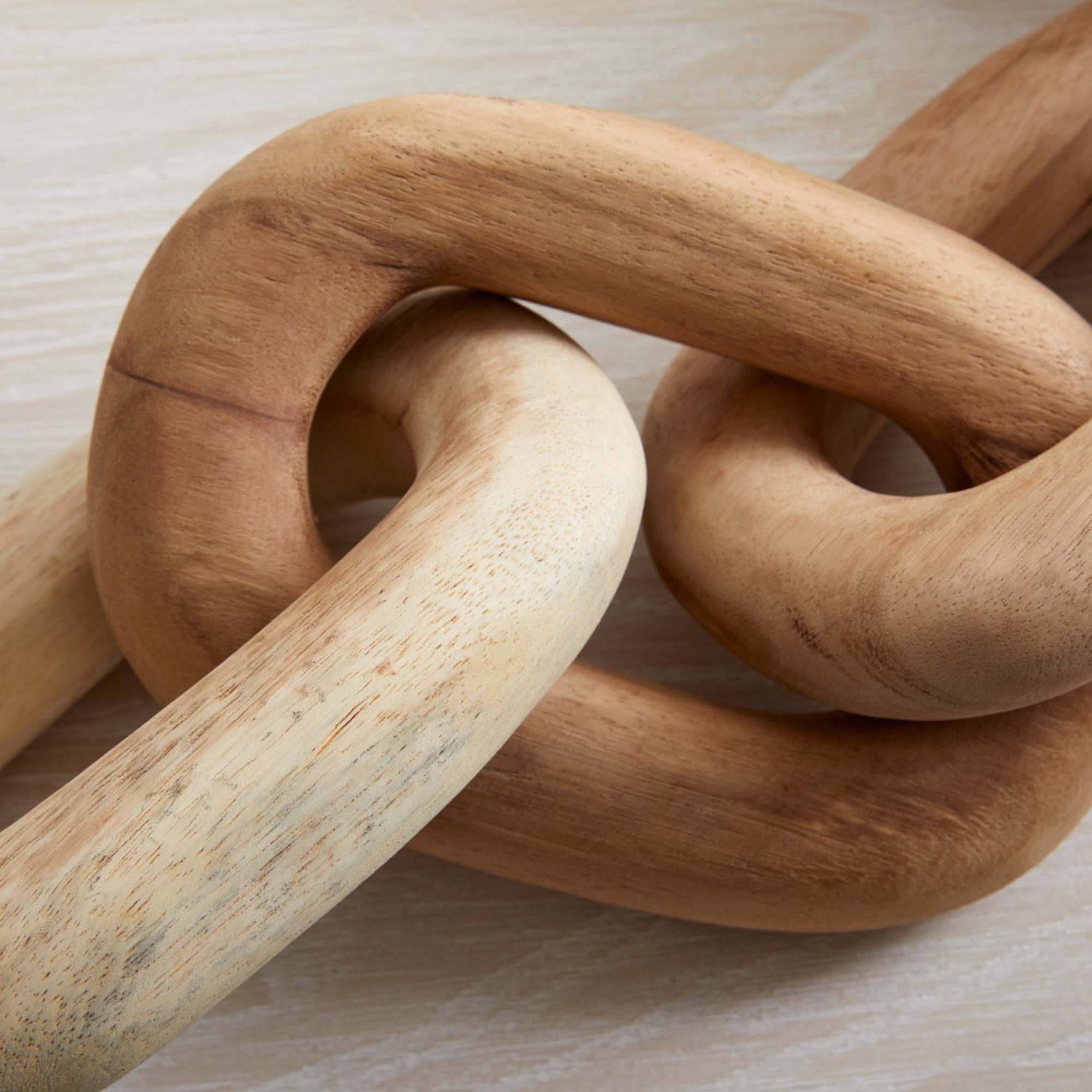 5 Link Wood Decorative Object thumbnail 2