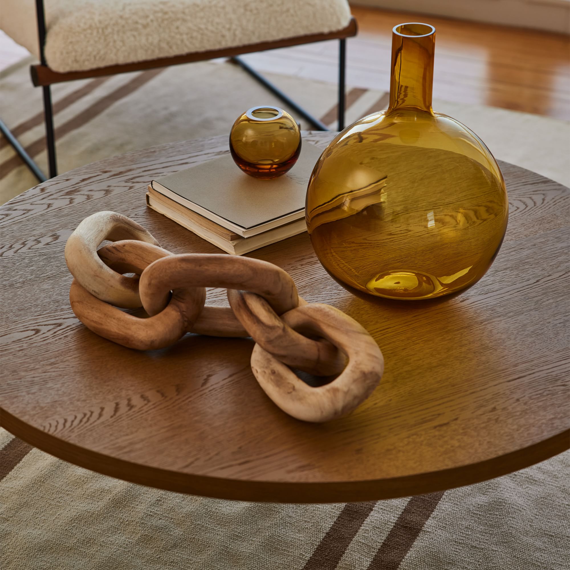 5 Link Wood Decorative Object thumbnail 3