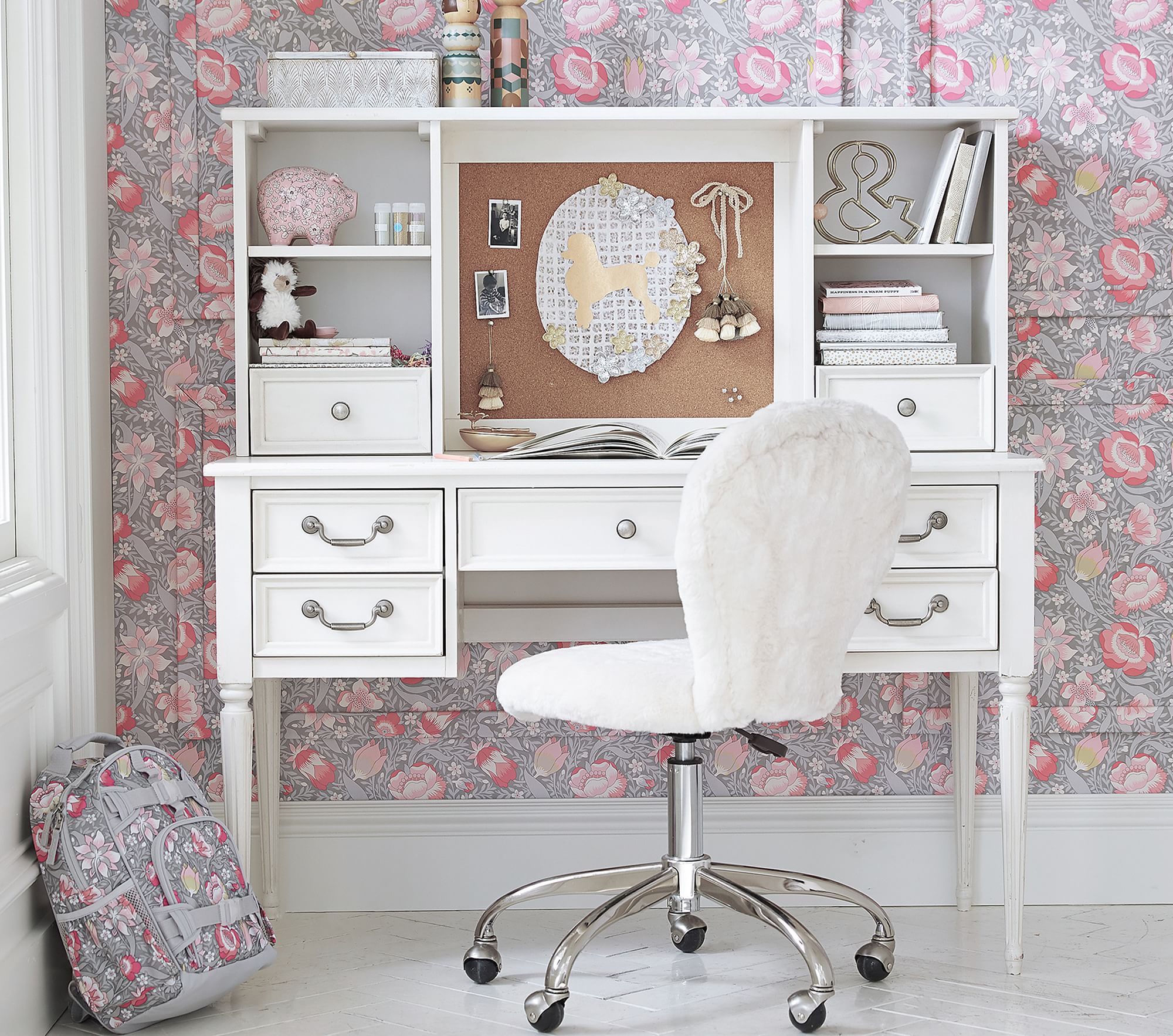 Blythe Desk & Tall Hutch thumbnail 2