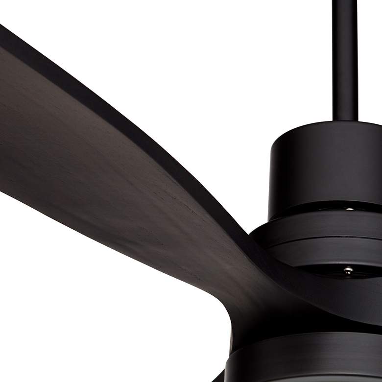 Casa Delta Wing Matte Black Outdoor LED Ceiling Fan with Remote thumbnail 5