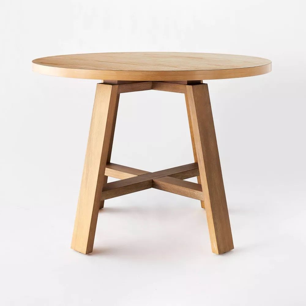 Linden Round Wood Dining Table thumbnail 3