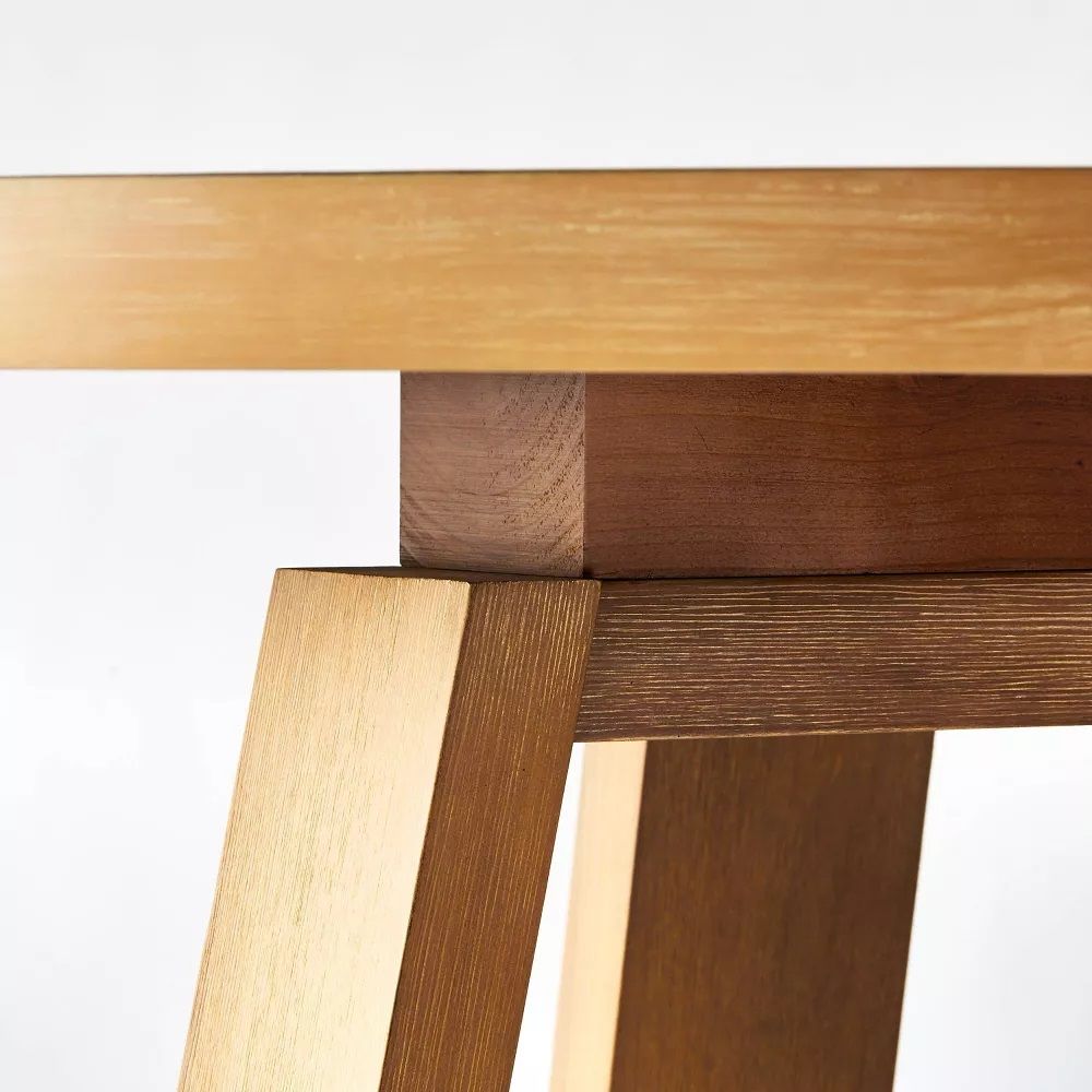 Linden Round Wood Dining Table thumbnail 4