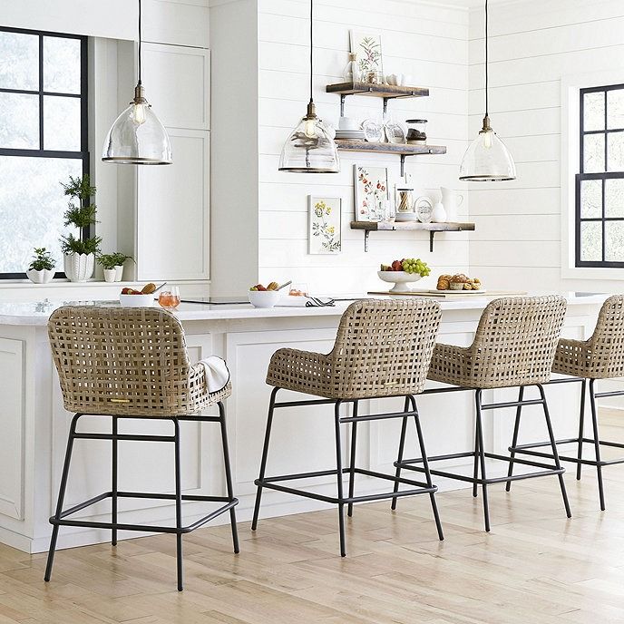 Bailey Woven Bar  Counter Stool thumbnail 4