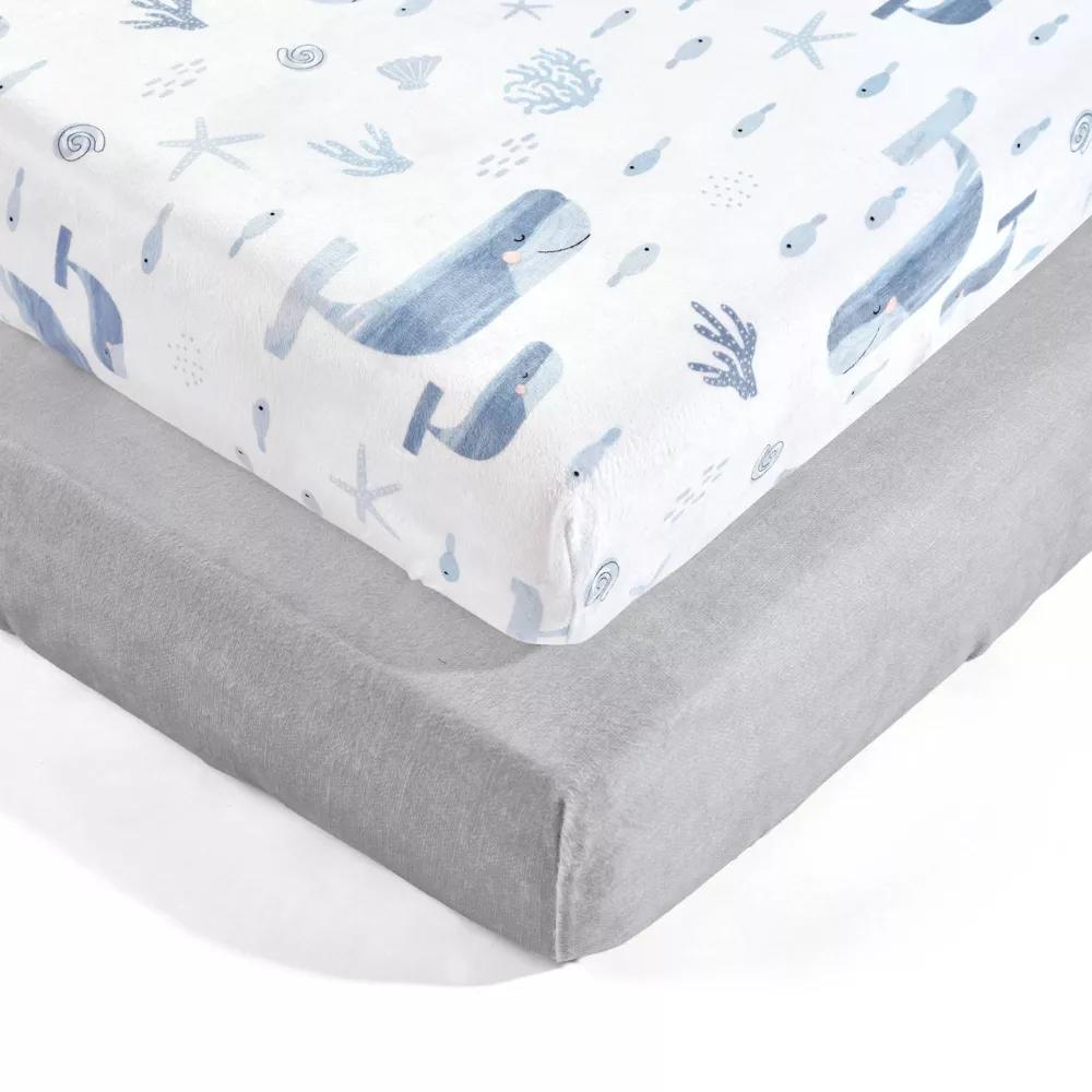 Lush Decor Soft and Plush Fitted Crib Sheet thumbnail 2