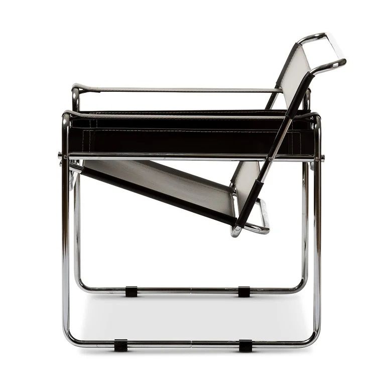Henriquez Vegan Leather Armchair thumbnail 4