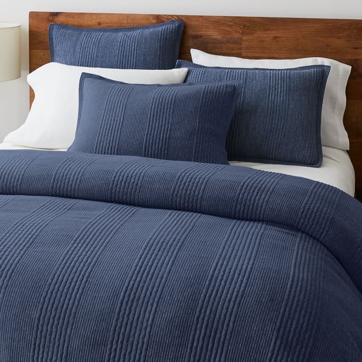 Cotton Cloud Jersey Standard Sham Midnight thumbnail 2