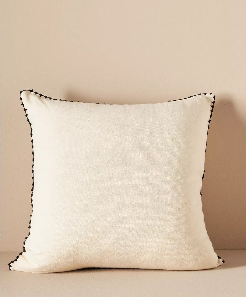 Embroidered Milena Pillow With Insert 18"x18" thumbnail 3