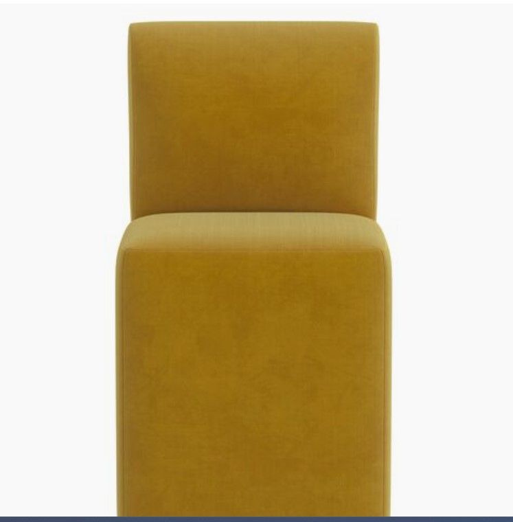Graham Velvet Dining Chair thumbnail 2