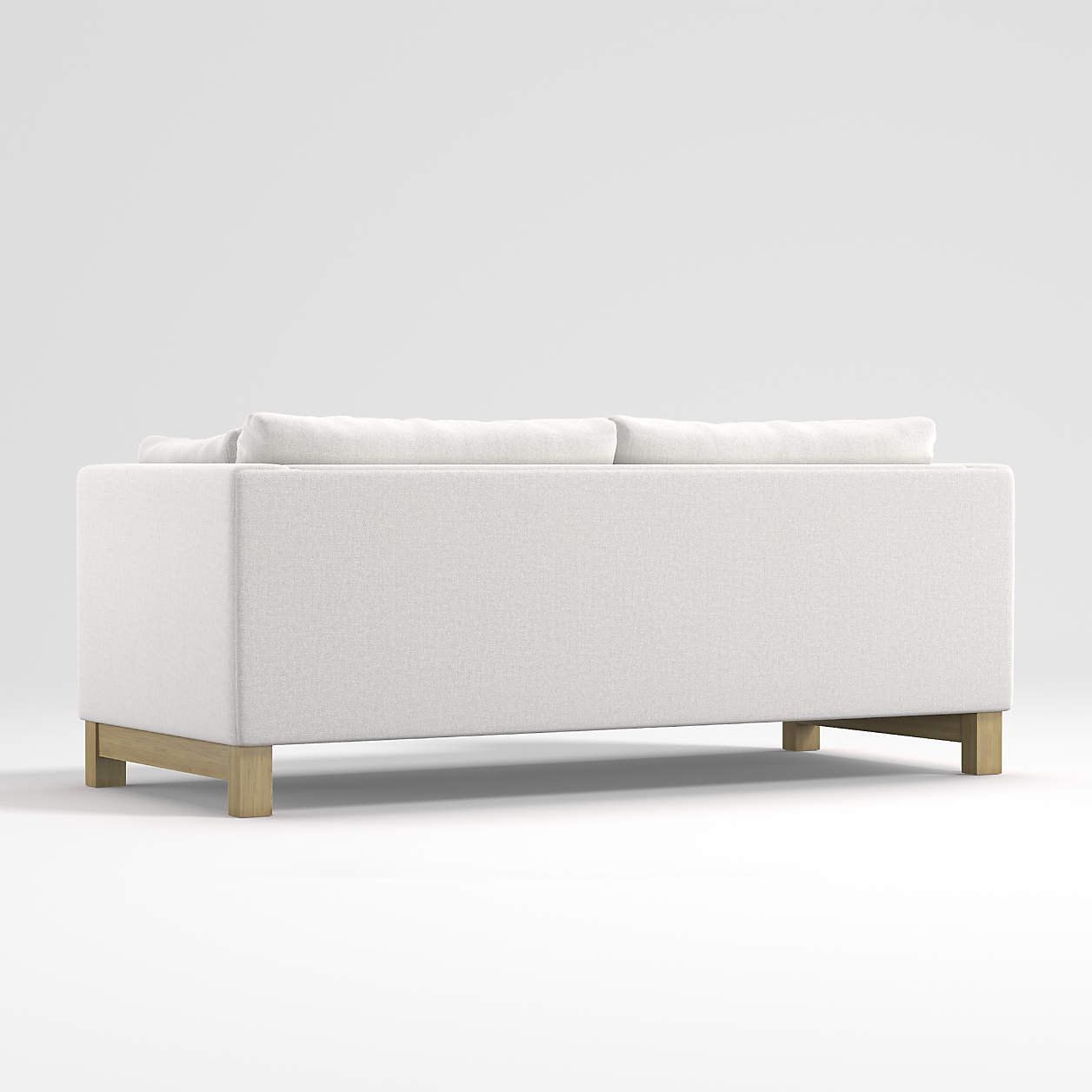 Pacific Bench Track Arm Sofa with Wood Legs thumbnail 5