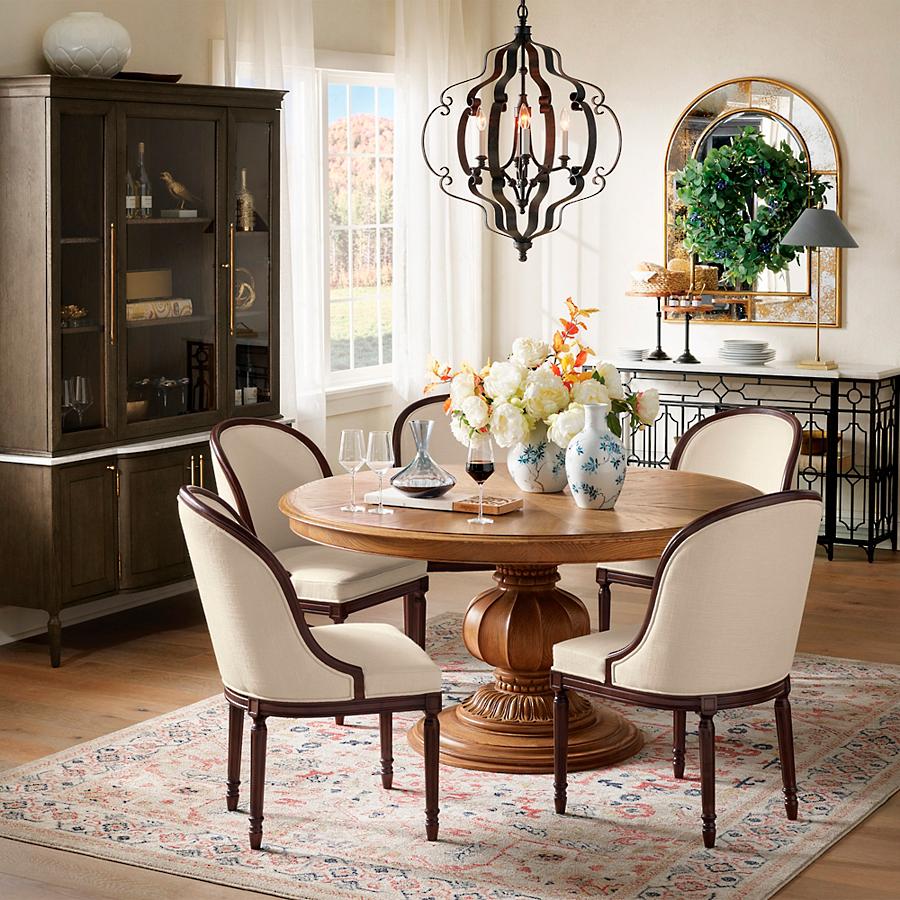 Dolcetto Round Expandable Dining Table thumbnail 2