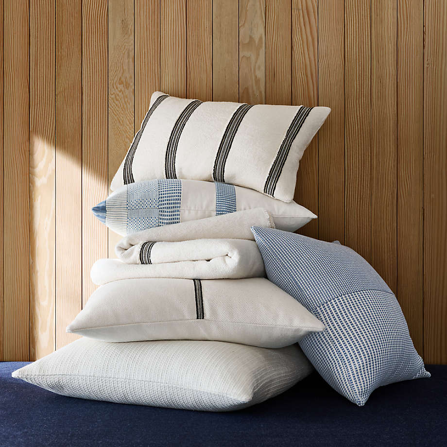 Denim Project Black Pieced Cotton Pillow Cover thumbnail 3