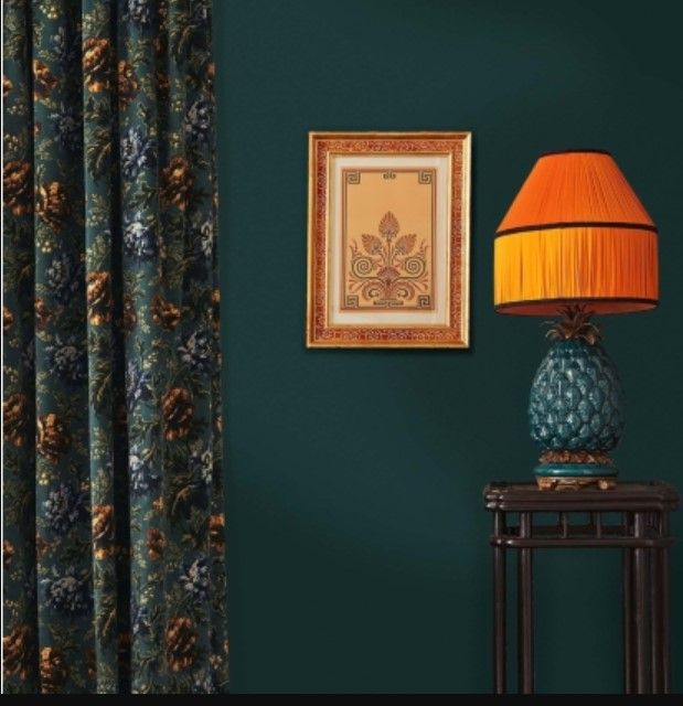OPIA Velvet Fabric - Petrol thumbnail 2