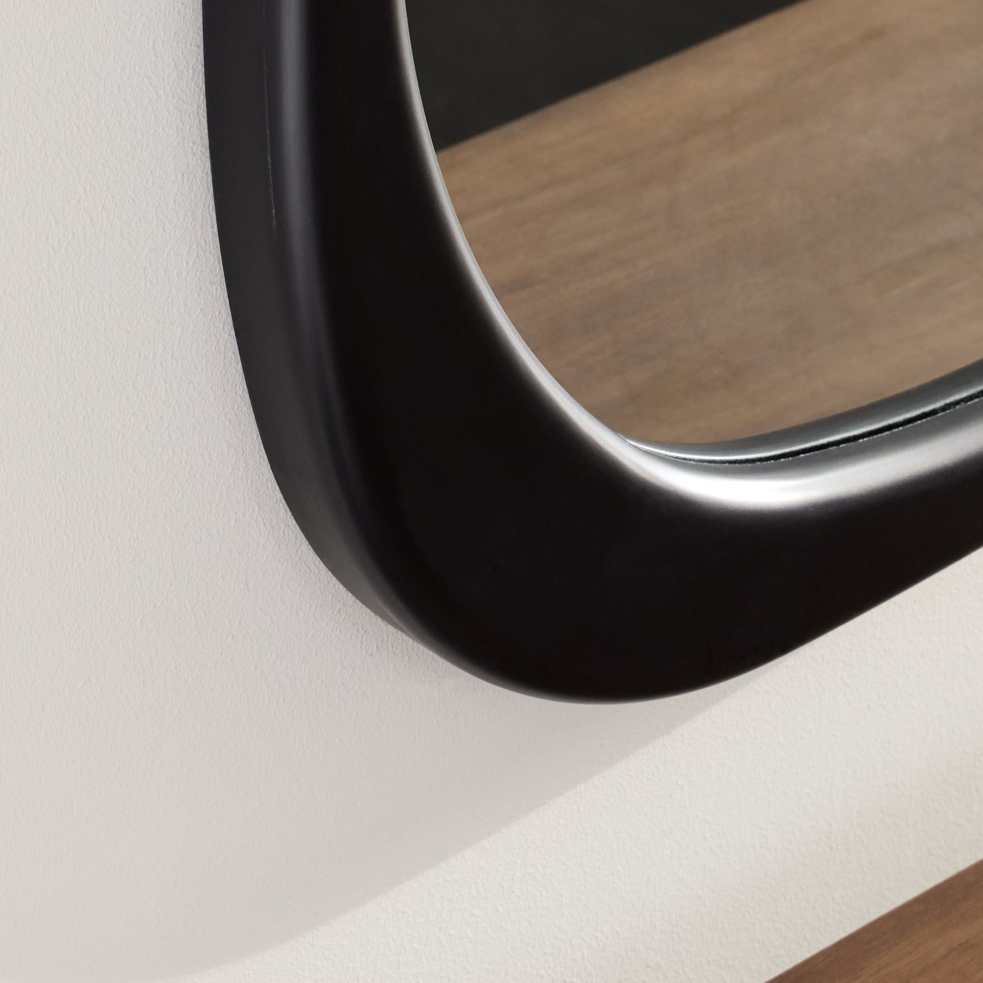 Mid-Century Asymmetrical Wall Mirror thumbnail 2