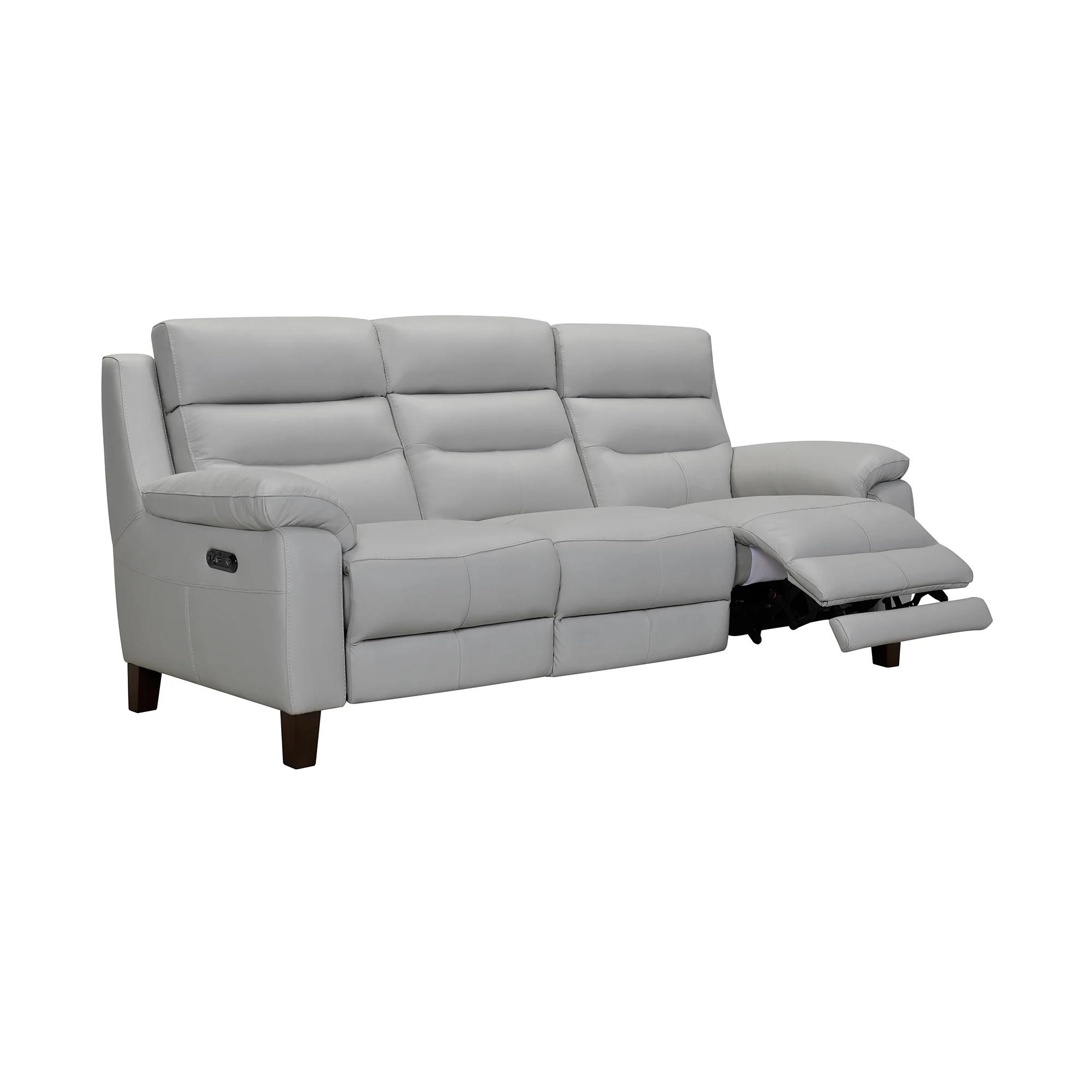 Astrild Leather Power Reclining Sofa thumbnail 4