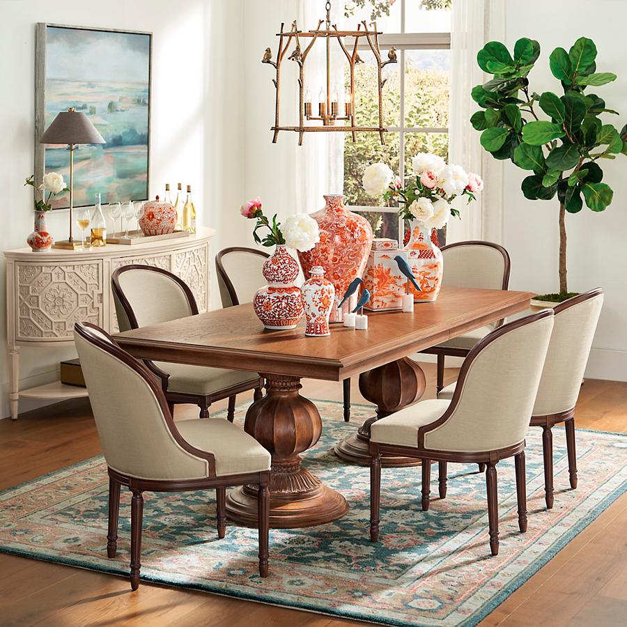 Dolcetto Rectangular Expandable Dining Table thumbnail 2