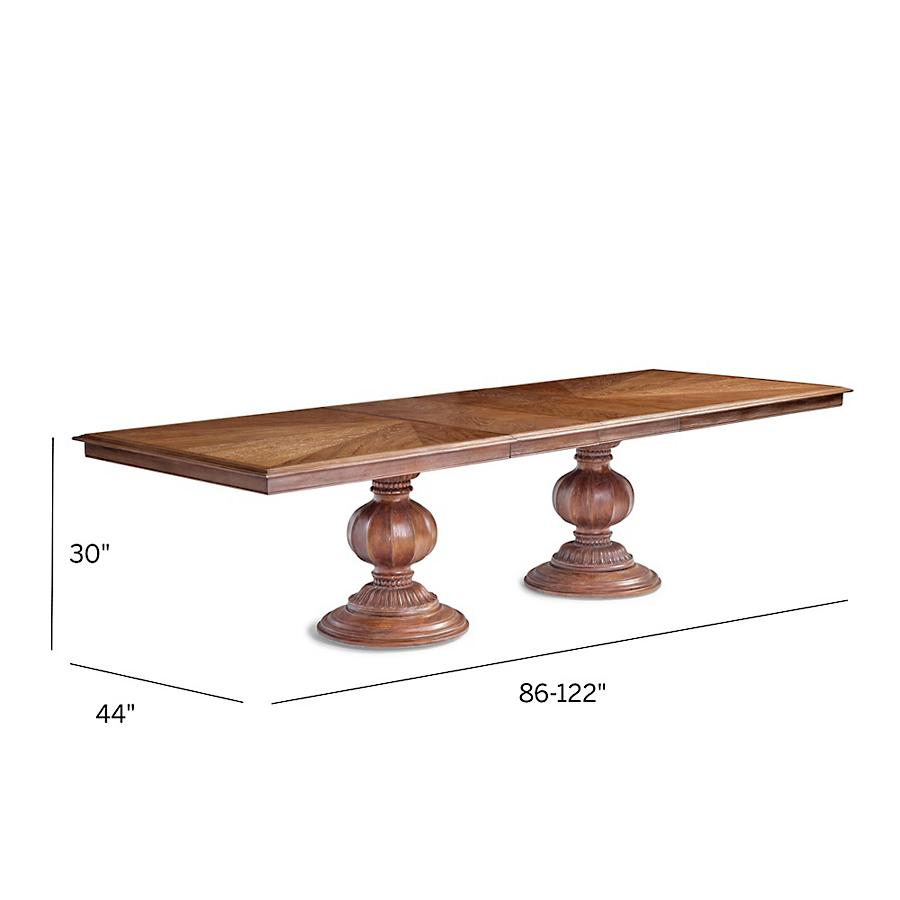 Dolcetto Rectangular Expandable Dining Table thumbnail 4