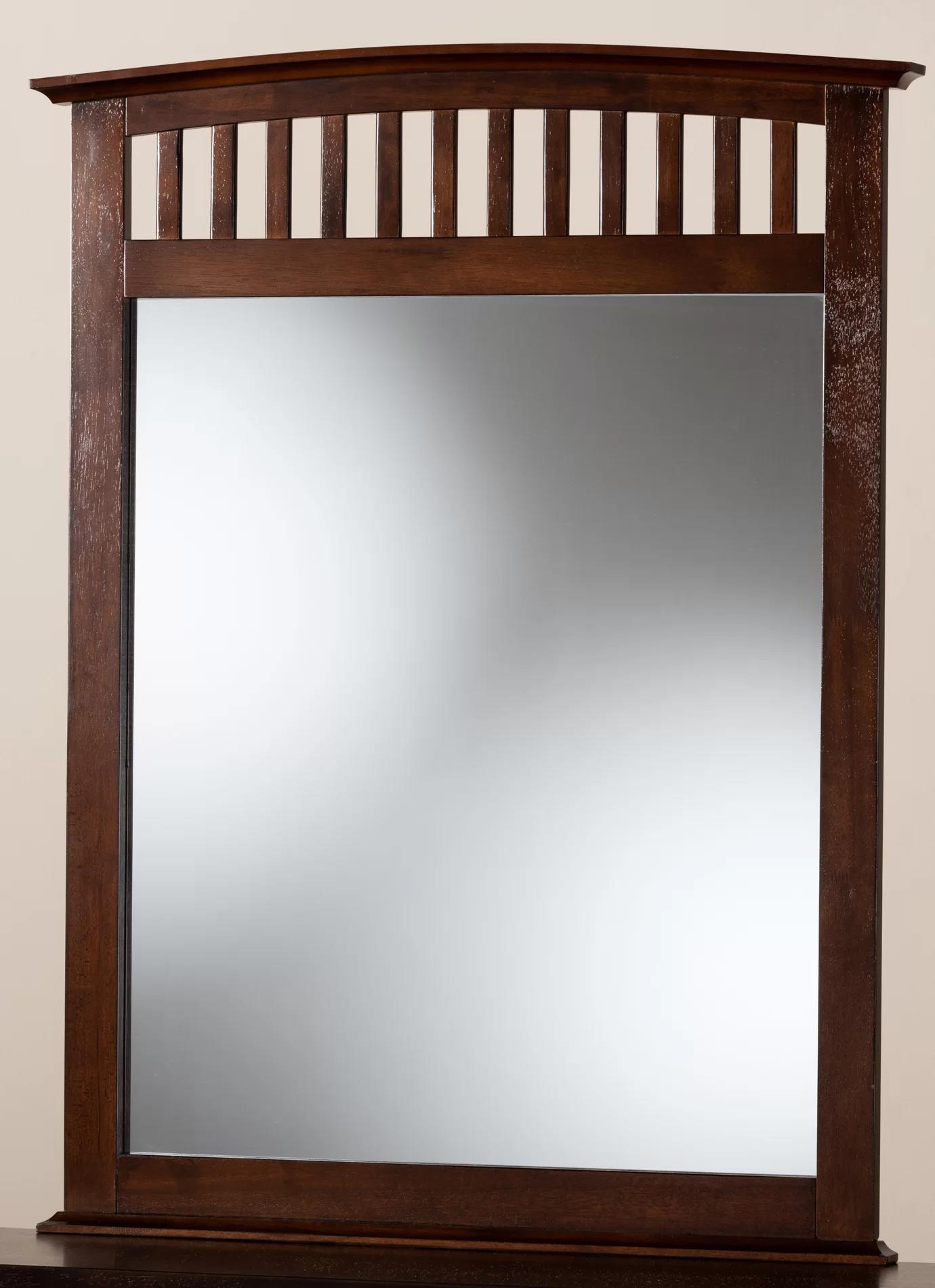 Fincastle Rectangle Wood Dresser Mirror thumbnail 3