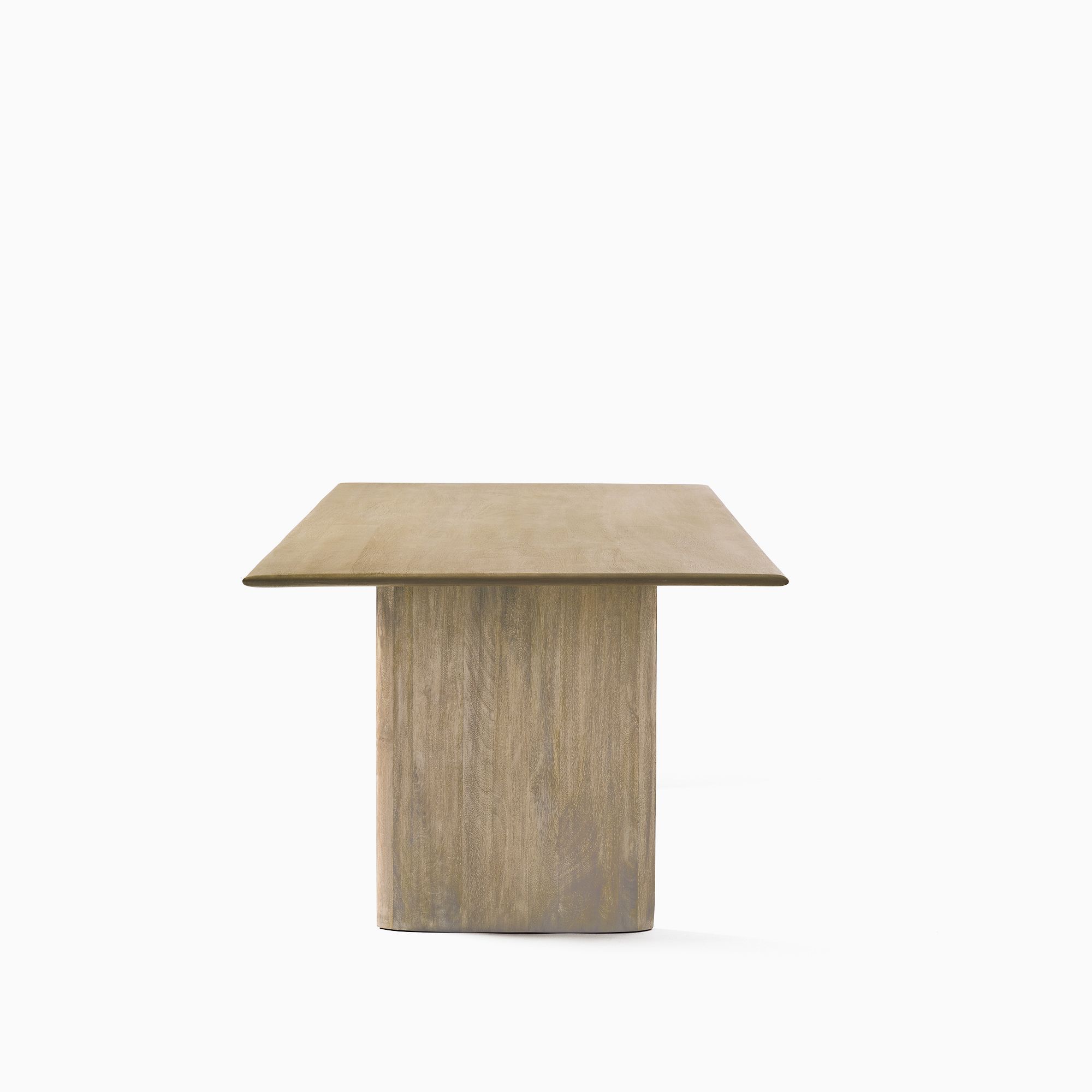 Anton Solid Wood Dining Table thumbnail 2