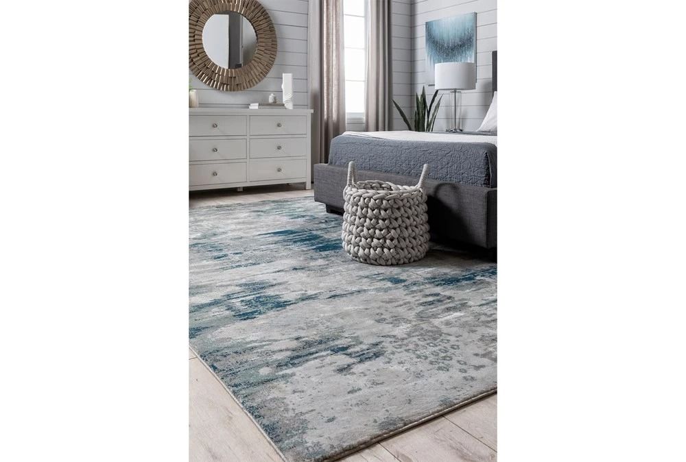 Rug Blue Horizon Distressed thumbnail 2