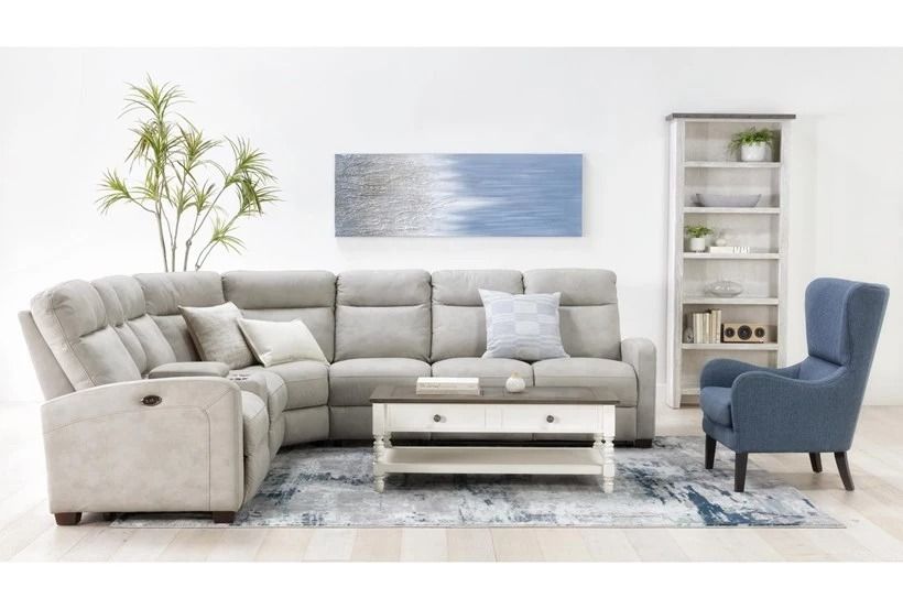 Rug Blue Horizon Distressed thumbnail 4