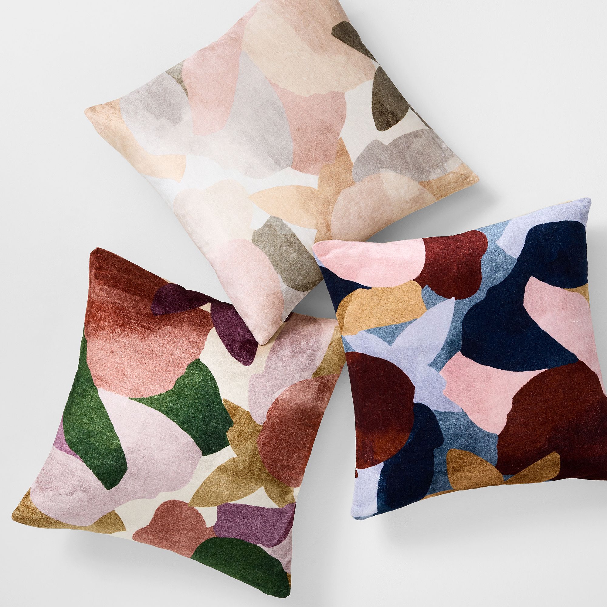 Modern Abstract Floral Pillow Cover thumbnail 2