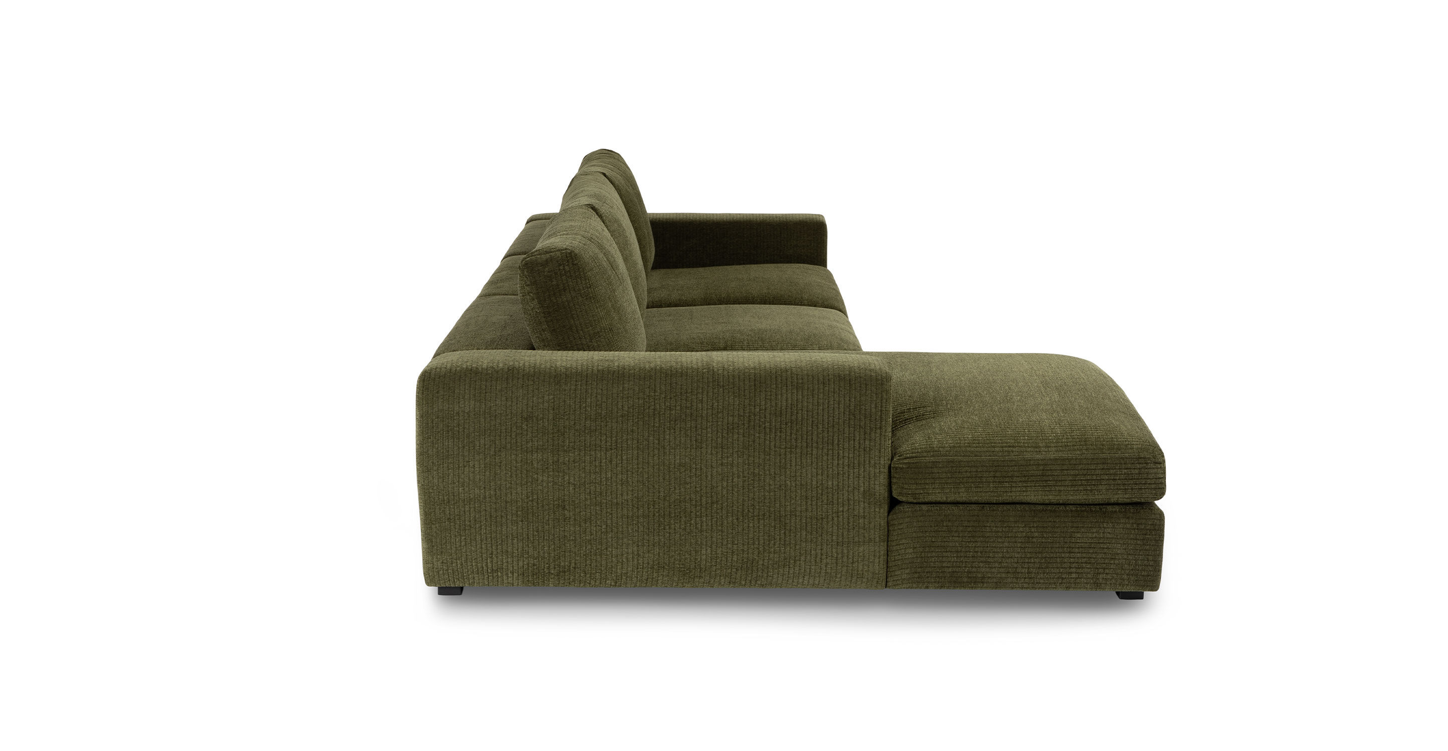 Beta Cypress Green Left Chaise Sectional thumbnail 4