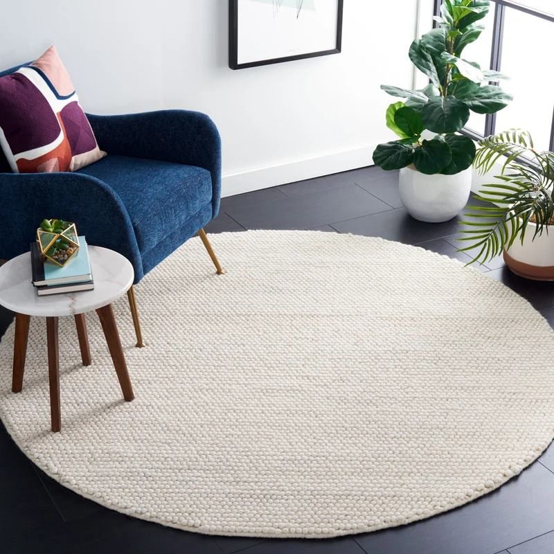 Elle Handmade Ivory Rug thumbnail 2