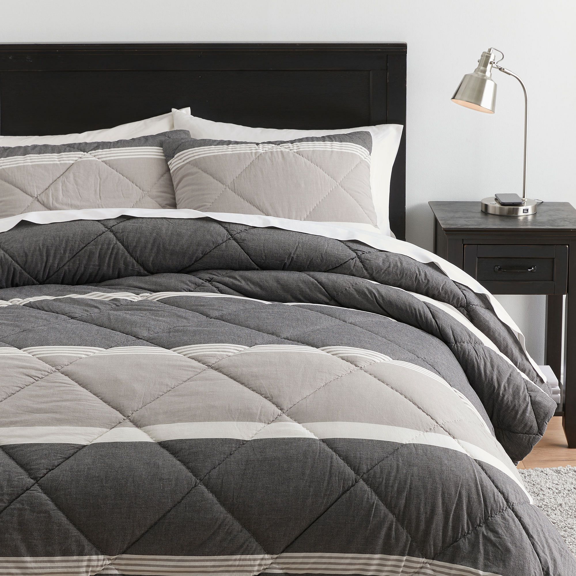 Beachstone Stripe Standard Sham-26"x20" thumbnail 2