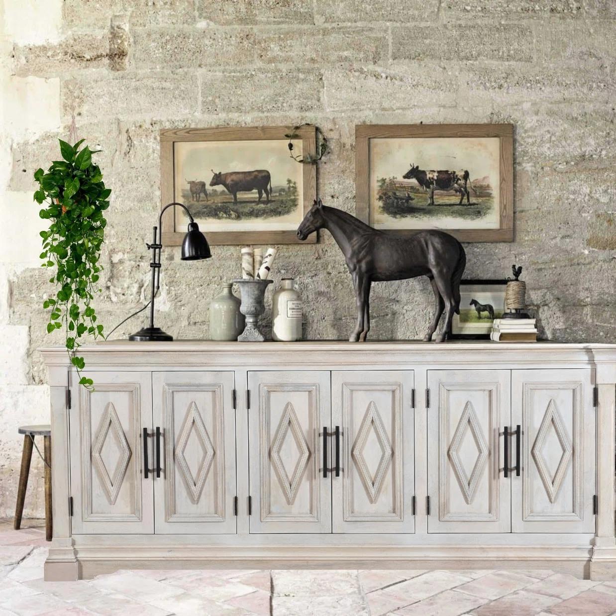 Mango Solid Wood Sideboard thumbnail 2