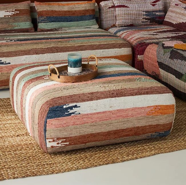 Woven Marija Kori Modular Ottoman thumbnail 2