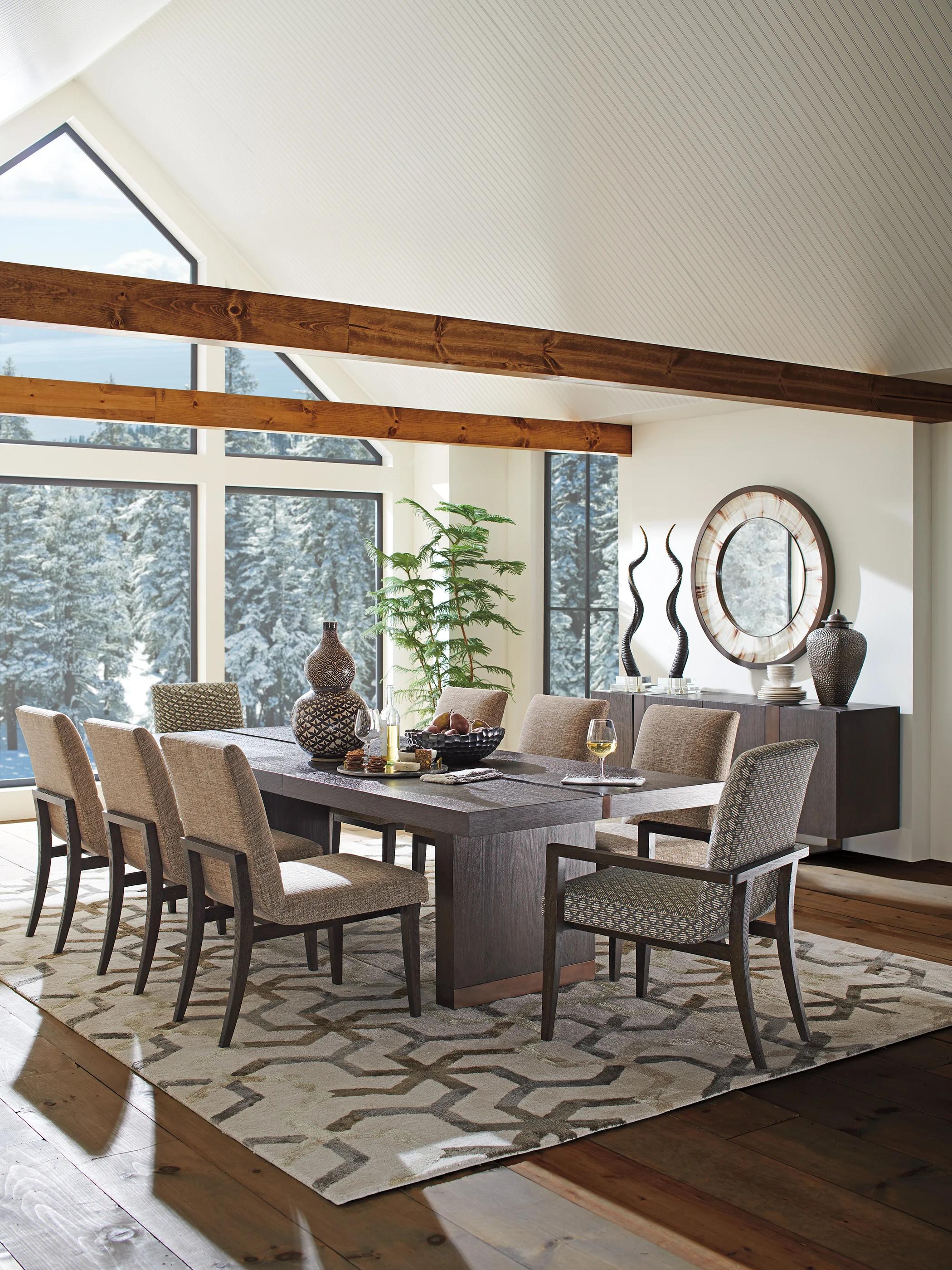 Park City Extendable Solid Oak Dining Table thumbnail 3