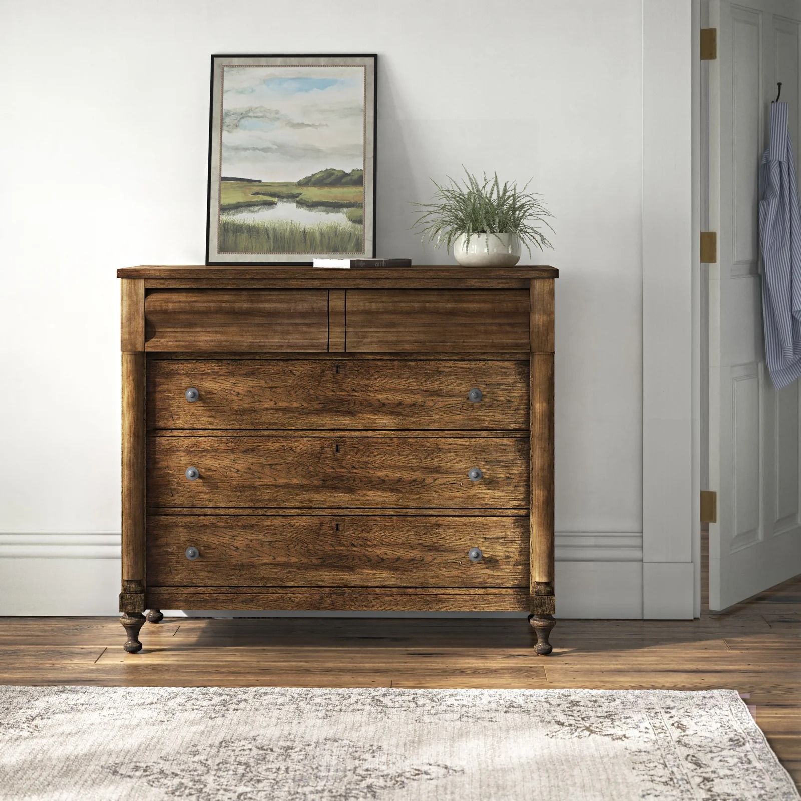 Charlotte 5 - Drawer Dresser thumbnail 2